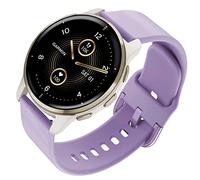 TOPsic Strap Compatible with Garmin Venu 2 Plus 43 mm, 20 mm Silicone Replacement Strap Sports Bracelet for Garmin Venu Sq 2 Music/Venu/Sq Music/Vivomove Sport/Vivoactive 3/Vivomove 3/Galaxy Watch 6