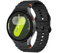 TOPsic Strap for Galaxy Watch 7, 20mm Silicone WatchStrap Sports Replacement Band for Galaxy Watch 7 40mm 44mm/GAlaxy WAtch 5 Pro 45mm/GAlaxy WAtch 6 40mm 44mm/GALaxy WATch 6 Classic 43mm 47mm