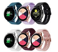 TOPsic Strap Galaxy Watch Active 2/Strap Galaxy Watch 3 41mm/Strap Galaxy Watch 42mm/Strap Gear S2 Classic/Strap Gear Sport/Strap Vivoactive 3/Strap Forerunner 645/Strap Vivomove HR 20mm Silicone