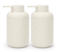 Topsky Plastic Soap Dispenser 330ml Straw Yellow 2 Pack