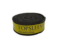 Topsleeve Natural Sheep Wool Pipe Insulation Lagging Roll For 15mm And 22mm Pipe
