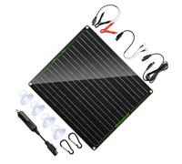 Topsolar 20W 18V Solar Panel Portable Battery Charger/Maintainer for Car, Motorcycle, Boat, RV, Trailer, Snowmobile