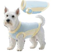 TOPSOSO Dog Cooling Vest with UPF 50+ UV Protection Ice Silk Tech Breathable Quick-Dry Summer Cooling for Small/Medium/Large Dog Summer Coat Suitable for indoor and outdoor activities(Bule XL)