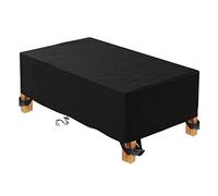 TopSoul Garden Furniture Covers Waterproof Garden Table Cover 600D Oxford Polyester Outdoor Patio Table Cover Rectangular Cover Windproof Anti-UV for Chair and Table Rattan Sofa Cover 100x100x75cm