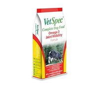 Topspec Equine Ltd VetSpec Omega 3 Joint Mobility Formula Complete Dog Food - 12kg, transparent