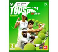 TOPSPIN 2K25 XBOX X GAME DELUXE EDITION XBOX ONE COMPATIBLE (FRENCH/GERMAN BOX)