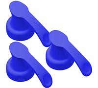 Topster Milk Top Pourers (Blue) - Milk Bottle Pourers for Plastic Bottles, for Whole Milk Plastic Bottles, Eliminates Spillage, Mess & Drips Around The Kitchen & Fridge, (Pack of 3)