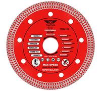 TopsTools 1pc TTDU125 125mm x 22.23mm Bore Mesh Turbo Diamond Cutting Disc