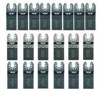 TopsTools 20pcs FAKC20 35mm Mixed Fast Fit Multitool Blade Kit | Compatible with DeWalt, Stanley, Black & Decker, Bosch, Fein (Non-StarLock), fast fit mixed blades cut wood, metal & plastic