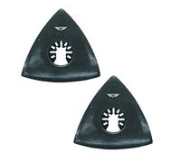 TopsTools 2pcs FASP_2 80mm Oscillating Multitool Sanding Pads | Compatible with DeWalt, Stanley, Black & Decker, Bosch, Fein (Non-StarLock), hook and loop sanding pads hold sheets securely