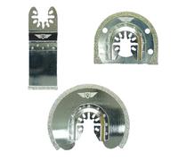 TopsTools 3pcs FAKD3B Grout Fast Fit Multitool Blades | Compatible with DeWalt, Stanley, Black & Decker, Bosch, Fein (Non-StarLock), fast fit diamond grout blades remove grout