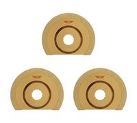 TopsTools 3pcs RV65C_3 65mm Grout Oscillating Multitool Blades | Compatible with Draper/Wickes/Renovator 13mm HEX tools, carbide abrasive blades remove grout and mortar