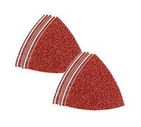 TopsTools 40pcs SASH20_2 80mm Oscillating Multitool Sanding Pads | Compatible with DeWalt, Stanley, Black & Decker, Bosch, Fein (Non-StarLock), hook and loop sanding pads hold sheets securely