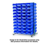 Topstore MDS1.5 Spacemaster TC Double Sided Bin Kit 28 x TC6 Blue 011532C