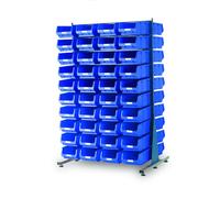 Topstore MDS1.5 Spacemaster TC Double Sided Bin Kit 80 x TC4 Blue 011528C