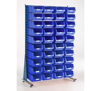 Topstore MSS1.5 Spacemaster TC Single Sided Bin Kit 40 x TC4 Blue 011518C
