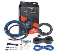 TOPSTRONGGEAR 8 Gauge Amp Kit CCA Car Audio Amplifier Wiring Kit with RCA Cables, 60A Fuse, 20ft Power Cable - 8 AWG Complete Amplifier Subwoofer Installation Kit for Car, Truck, Marine Stereo Systems