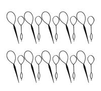 Topsy Hair Tail Tools Set Hair Braiding Tool Set 10Pair Topsy Tail Tools French Braid Making-Loop Tool for Styling Ponytail Maker French Braid Tool-Loop for Styling