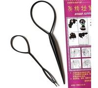 Topsy tail hair styler, twister, styler, hairstyle help, hair twister, sling, loop, 2 pc.
