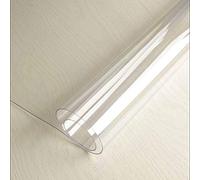 Toptablecloths Transparent PVC 1.5 mm Waterproof Oilproof Table Cover (23.5"x47.4" (60x120 cm))