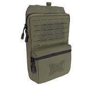 TOPTACPRO Tactical MOLLE Hydration Pack for 2L Hydration Water Bladder Hydration Bag for Tactical Backpack 500D Nylon(Ranger Green)