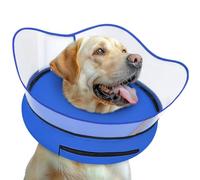 Toptakeit Elevated Inflatable Dog Cone Collar Alternative After Surgery, Dog Donut Collar, Soft Pet Cone to Stop Licking for Small Medium Large Dogs