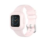 TopTen Soft Silicone Watch Band Replacement Wrist Strap Bracelet Wristband Compatible for Garmin vivofit jr. 3 Activity Fitness Tracker (Pink)