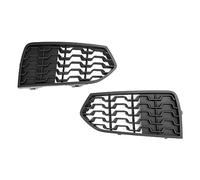 Topteng 2PCS Front Bumper M Fog Light Grilles Grill fit for BMW 2-Series F22 10/2012-04/2017, fit for BMW 2-Series F23 03/2014-04/2017, M Sport Bumpers only