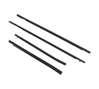 Topteng 4PCS Weatherstrip Rubber Seal Door Belt fit for Honda FIT, JAZZ 2001-2008 (First generation) GD 5door hatchback model