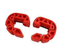 Topteng Snap-In Fenders Bumper Anti Crash Buffer 295100418 Red fit for SeaDoo Sea Doo Spark Snap In Side Bumpers Fender PAIR 2 3 Up 2UP 3UP