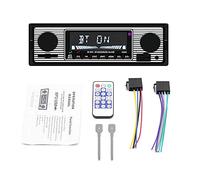 Topteng Vintage Car Radio Bluetooth MP3 Player AUX Classic Cars Stereo + Remote Control
