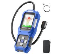TOPTES RT-389 Rechargeable Refrigerant Leak Detector, HVAC Freon Leak Detector with 3 Sensitivity Modes & 3 Alarm Types for CFCs, HCFCs, HFCs, HFOs, HCs for Car Home Industrial - Blue
