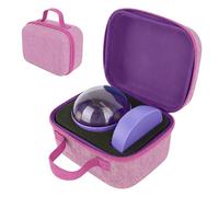 TOPTHY Shockproof Travel Case for Bitzee Hamster Ball Interactive Electronic Pet Toy and Dock, Custom Foam Insert & Carry Handle, Portable Storage Box for Kids Ages 5-7 (Only Case)