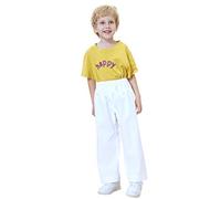 TOPTIE Adult Kids Karate Pants Martial Arts Student Karate Gi Pants-White-Size 000