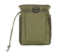 TOPTIE Tactical Molle Dump Pouch Multicam Mag Magazine Dump Bundle, Roll Up Drawstring Ammo Holder, Adjustable Belt Utility Fanny Hip Holster Bag-Green