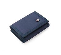 TOPTIE Trifold Wallet for Men, Casual Billfold Purse with 7 Credit Card Slots Extra Capacity-Blue