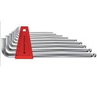 TopTools - 9 Piece Long Ball and Hex Key Kit 1.5mm to 10mm Diameter