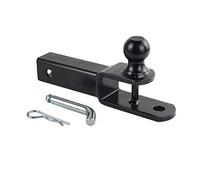 TOPTOW 3 in 1 ATV/UTV Towing Hitch Receiver 64208 Ball Mount Adapter with 1 7/8 inch Ball, Fit for 2 inch Receiver