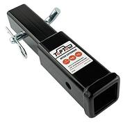 TOPTOW Trailer Hitch Receiver Tube 64333, 7 Inch Hitch Extension for 2 Inch Receiver