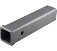 TOPTOW Trailer Hitch Weld-on Receiver Tube 64455, Combo Bar with 2 inch Hitch Receiver, 12 inch Long, Raw Finish