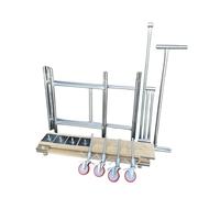 Toptower Classic-Scaffold-Tower 3.0m Working Height c/w Boards, Adjustable Castors
