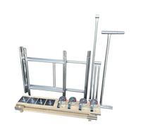 Toptower Classic-Scaffold-Tower 3.0m Working Height c/w Boards, Standard Castors
