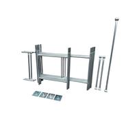Toptower Classic Scaffolding Tower 3.8m (Working Height) 4' x 2'6" Base Size DIY Galvanised Scaffold Tower (Frames ONLY Option)