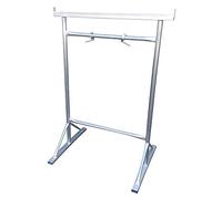 Toptower No 4 Builders Trestles (Pair) Galvanised Finish Fixed Leg 450 Kilos SWL - Industrial Use
