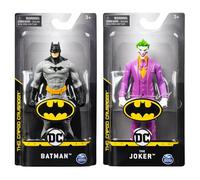 Toptoys2u Bargain Bundles DC-Comics Bat Man The Caped Crusader 15cm Collectible Toy Articulated Action Figures - Bat Man & Joker Twin Pack