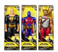 Toptoys2u Bargain Bundles DC-Comics Black Adam 1st Edition Collectible 28cm Articulated Action Figures - Pack of All 3 Characters - Black Adam, Atom Smasher, & Hawkman