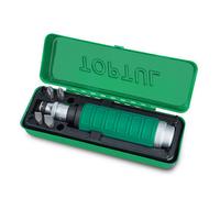 Toptul 1/2 Inch Drive Impact Driver Set 6 Pieces With Bits Metal Case Gaad0602