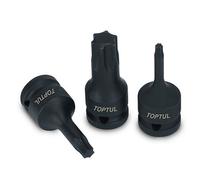 Toptul 1/2 Inch Star Drive T25 Torx Impact Socket Garage Tool Cr-Mo Steel Kada1625