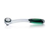 Toptul 1/4 Inch Drive 72T Quick Release Curved Reversible Ratchet Handle Chjm0815