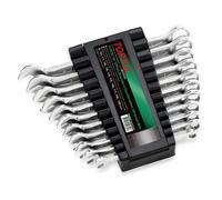 Toptul 11 Piece 15° Offset Standard Performance Combination Wrench Set 8 - 19mm